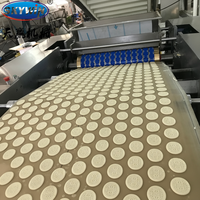 Machine automatique de fabrication de biscuits durs et mous, de craquelins, d'Oreo, de biscuits et de cookies, ligne de production de biscuits