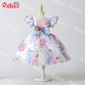 Outong Yoliyolei Girl Princess gonna Drag abito da sera Net garze capanna Fancy Birthday Show abiti donna estate - Product Image 3