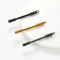 Edelstahl Black Myth Sun Wukong Anhänger für Herren und Damen – Wukong Jin Gu Bang Zauberstab Ruyi Cudgel Charm Schmuck Geschenk