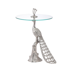 Diseño de escultura Mesa de esquina de sala de estar Estilo único Mayorista Hotel Muebles de lujo Mesa auxiliar Hecho por La India - Product Image 5