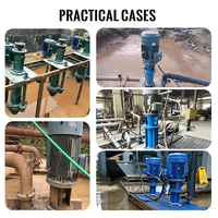 Bomba de Lodo Centrífuga Vertical Eléctrica Tipo Cantilever con Revestimiento de Goma Resistente a la Abrasión para Minería, Excavación y Dragado