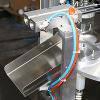 Machine de remplissage et de scellage de capsules Nespresso en acier inoxydable 304 de haute qualité, à entraînement électrique, conception verticale avec emballage en feuille