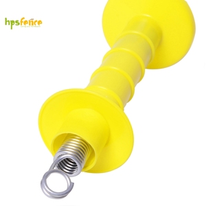 Manija para Puerta de Cerca Eléctrica de PP Resistente a Rayos UV MBS005 con Tensión de Resorte para Seguridad en Granjas de Caballos y Ganado - Product Image 2