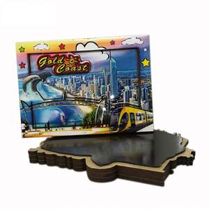 แม่เหล็กติดตู้เย็นไม้พิมพ์ลายคุณภาพสูงสำหรับธุรกิจ  แบบดรอปชิปปิ้ง - Product Image 3