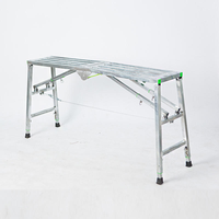 Tabouret pliant à support unique, échelle d'échafaudage pliable réglable, marchepied de construction portable