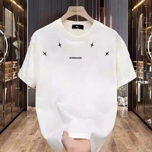 Maglietta estiva Hip Hop da uomo con Design Casual da uomo con stampa a stella t-Shirt da uomo - Product Image 6