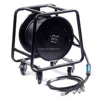 Bobine de câble réseau Cat6 SFTP 2/4/6/8/10 canaux, câble multipaire RJ45 sur tambour métallique à roulettes ABCCABLS