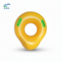 Tubes de glisse gonflables personnalisables en gros pour parcs aquatiques, tubes aquatiques individuels, anneaux gonflables pour parcs aquatiques