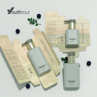 Bouteille pompe carrée vide en PETG mat personnalisée série ISO9001 CAR-CBR-CCR-CDR 30-200ml pour shampoing, gel douche, lotion corporelle