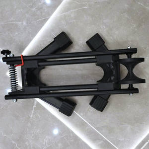 Soporte Plegable Metálico para Bicicleta, Montaje en Suelo, Negro 033, Soporte de Reparación para Exhibición y Estacionamiento de Bicicletas de Montaña - Product Image 3