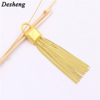 Accessoires de quincaillerie de sac Sac en alliage de zinc Fashion Lock Tassel Hanging Spike Package Is Hanged Adorn