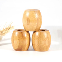 Support de brosse à dents en bambou naturel écologique pour plusieurs brosses