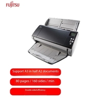 Escáner dúplex Fujitsu fi-7480 A4 de 80 ppm y 160 ipm, escáner de documentos de cama plana y ADF