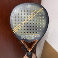Raqueta de Pádel de Alta Dureza, 17 Grados, Forma de Diamante, Tecnología Patentada Rd, Fibra de Carbono 24k Premium, Elección del Experto
