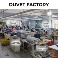 Edredón de Plumón de Pato Blanco 50% para Verano, Ligero y Fresco, Juego de Ropa de Cama de Lujo, Suministro del Fabricante