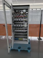 Boîte de distribution électrique extérieure avec minuterie, économiseur d'énergie, disjoncteur, interrupteur de commande d'éclairage personnalisé
