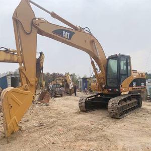 Excavadora hidráulica de cadenas CAT 330C de 30 toneladas con pocas horas de uso, excavadora de servicio pesado original de Japón con tren de rodaje largo en stock - Product Image 4