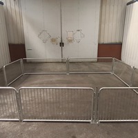 Panneau de clôture personnalisé pour enclos à porcs, séparateur de parage pour système d'élevage commercial de porcs