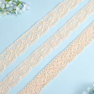 Ricamo personalizzato in cotone 2cm 3cm 4cm nastro di pizzo bianco bordo fiore di pizzo per fai <span class=keywords><strong>da</strong></span> te abiti <span class=keywords><strong>da</strong></span> <span class=keywords><strong>sposa</strong></span> fai <span class=keywords><strong>da</strong></span> te - Product Image 5