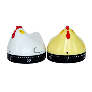 Minuteur de cuisine mécanique en plastique écologique Little Chick, compte à rebours de 60 minutes pour la cuisson - Product Image 4