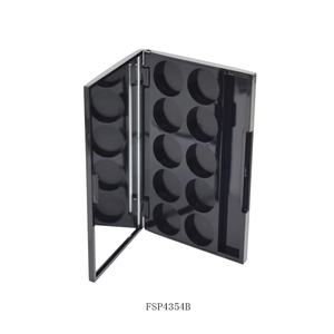 Square Plastic Eyeshadow Palette Private Label Empty <b>Blush</b> Containers Plastic Round Powder Container Packaging Powder - Product Image 6