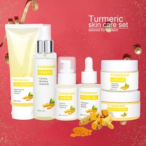 MELAO OEM <span class=keywords><strong>Kit</strong></span> de Cuidado de la Piel Vegano de Marca Privada, Fabricante de Kits de Cuidado Facial <span class=keywords><strong>Coreano</strong></span> con Cúrcuma Anti-Acné e Iluminador, Set de Regalo - Product Image 2