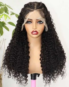 วิกผมถักหนา280 13x4<span class=keywords><strong>ผม</strong></span>หยิกเป็น<span class=keywords><strong>ลอน</strong></span>คลื่นแบ<span class=keywords><strong>บ</strong></span><span class=keywords><strong>บ</strong></span>ราซิลเลียน<span class=keywords><strong>ผม</strong></span>หนาสำหรั<span class=keywords><strong>บ</strong></span>ผมเปีย - Product Image 4