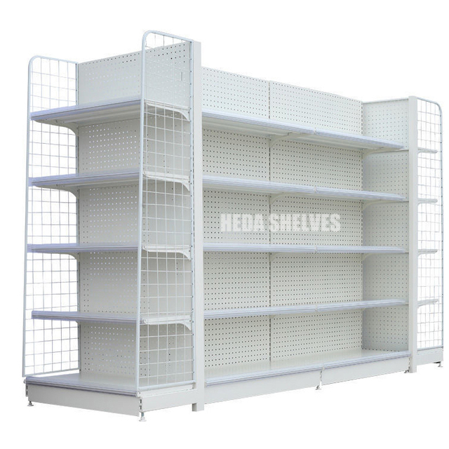 Good Selling Gondola Shelf for Versatile Supermarket Merchandising Supermarket Rack for Space-Saving Product Storage
