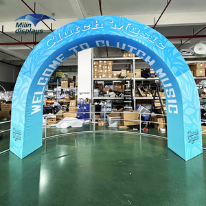 سريع وسريع محمول مخصص الألومنيوم مثلث المعرض التجاري قوس الإعلان مدخل المعرض الحدث - Product Image 5