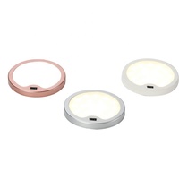 Lampe à Induction Led de forme ronde dc 12v, capteur de mouvement, armoire à Led