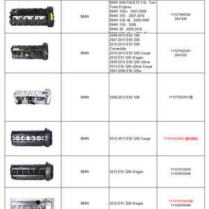 Couvre-culbuteurs moteur N46 pour <span class=keywords><strong>BMW</strong></span> <span class=keywords><strong>E46</strong></span> 316i <span class=keywords><strong>316ti</strong></span> E90 318i E87 118i <span class=keywords><strong>E46</strong></span> 318i 318Ci 318ti - Product Image 6