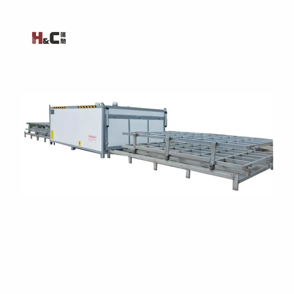 Double-Layer Kích Thước Tùy Chỉnh Plc Kiểm Soát Eva Kính Thông Minh Và Low-e Glass Laminating Machine