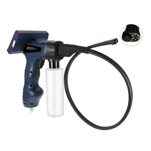 Pistolet de nettoyage visuel robuste et flexible pour évaporateur de climatisation automobile avec caméra <span class=keywords><strong>HD</strong></span> et sonde de 8,5 mm, pour l'entretien CVC des techniciens - Product Image 1