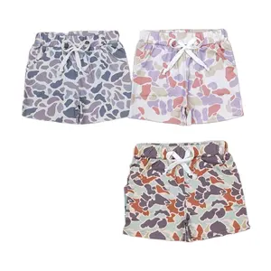2024 latest baby clothes new easter camouflage shorts boys clothing sets kids clothes boutique children shorts