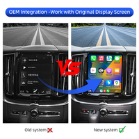 Adaptateur Carplay sans fil Android Auto Box pour Volvo 2018-2022 XC90 Upgrade Multimedia Radio Support Google Map Bluetooth