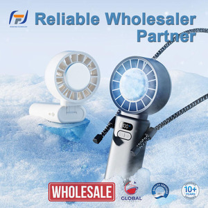 Ventilador de Mano <span class=keywords><strong>Sothing</strong></span> ICEZ2, Refrigeración por Semiconductor, Plegable, para Colgar del Cuello, Control Remoto USB, Portátil, para Estudiantes y Actividades al Aire Libre - Product Image 1