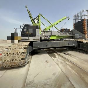 מכירה חמה עם מחיר נמוך יותר בשימוש zc3000 זחילה מנוף 300 טון הרמה weichai מנוע הידראולי מנוף נייד - Product Image 1