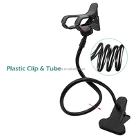 Support de téléphone portable professionnel noir en gros, hauteur et angle réglables, support de diffusion en direct rotatif, support de téléphone portable multi-caméras
