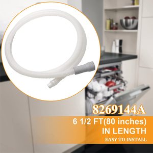 8269144A 3385556 <span class=keywords><strong>Rallonge</strong></span> de tuyau d'évacuation <span class=keywords><strong>pour</strong></span> <span class=keywords><strong>lave</strong></span>-<span class=keywords><strong>vaisselle</strong></span> Whirlpool Ken-more Amana Crosle Inglis Estate - Product Image 4