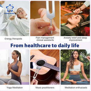 Diapason sensoriel en alliage d'aluminium de haute qualité, réutilisable, pour la guérison médicale, 528 Hz, instruments de diagnostic - Product Image 2