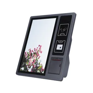 Restaurants Fast Food 21.5 32 Inch Pos Touch Screen Self Ordering Checkout Machine Self Service Payment Order Kiosk