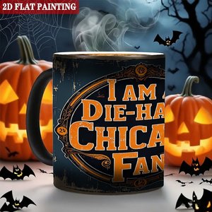 Mug en céramique noire givrée 11oz, tasse à sublimation changeant de couleur à la chaleur, pour cadeau de fête ou de célébration - Product Image 6