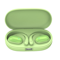 X18 Earbuds Jepit Telinga BT5.4 Terlaris Daya Tahan Lama 10 Meter Nirkabel Stereo Sport Mini Headphone Fashion Outdoor