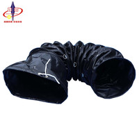 Conduit flexible en PVC antistatique haute température pour la ventilation de l'air