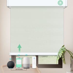 Stores enrouleurs motorisés intelligents pour fenêtres, <span class=keywords><strong>sans</strong></span> perçage, compatibles avec l'application Wifi Alexa, pour l'amélioration de l'habitat électrique - Product Image 4