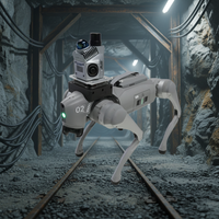 Escáner LiDAR GEOSUN GS-200G SLAM Montado en Robot Cuadrúpedo, Solución de Escaneo 3D Autónoma para Entornos Peligrosos, 1 Año de Garantía