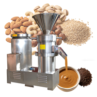 Moulin colloïdal pour tahini et beurre de noix, vente en gros, pour amandes, noix de cajou, pistaches, noisettes, amandes d'abricot, arachides