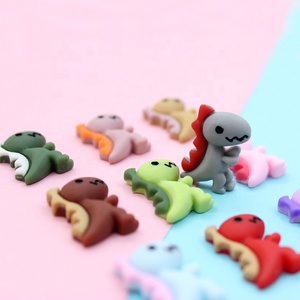 Accesorios de Resina de Dinosaurio Pequeño y Adorable de Corea del Sur, Redecilla para el Cabello DIY, Adorno Creativo para la Cabeza, Joyería de Moda - Product Image 3