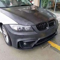 Kit carrosserie pour BMW Série 3 E90 330I 325I 335I 320I, mise à niveau M4, pare-chocs, ailes, capot moteur avec ou sans feux antibrouillard 09-11