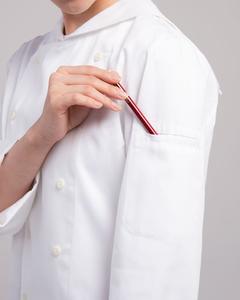 Chaqueta de Chef de Alta Calidad para Mujer, de Polialgodón, con Botones de Doble Hilera, Logotipo Personalizado, Uniforme, Certificado GB 18401, OEM para Restaurante - Product Image 2